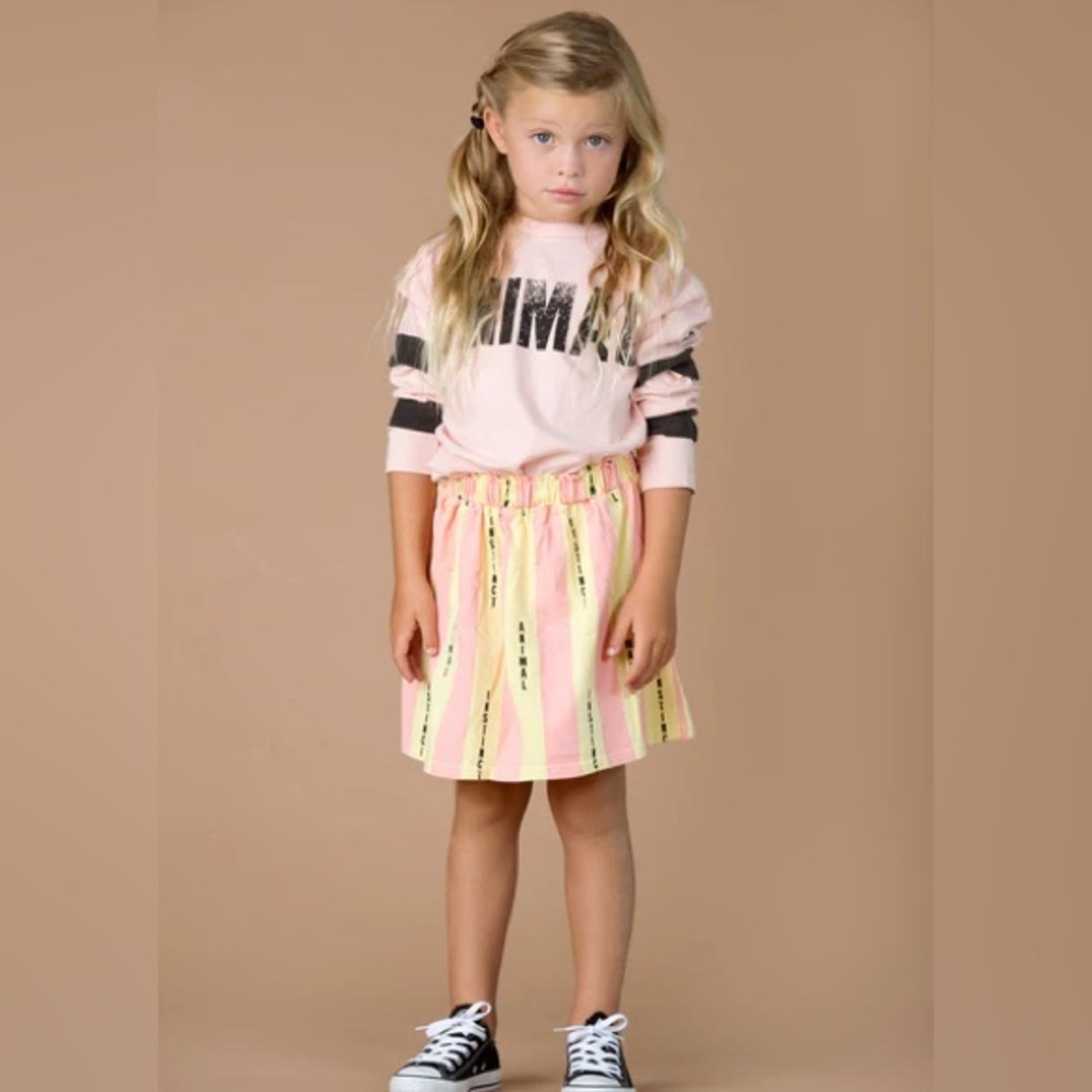 NWT Bandy Button Riane Animal Instinct Skirt | Size 2-3
